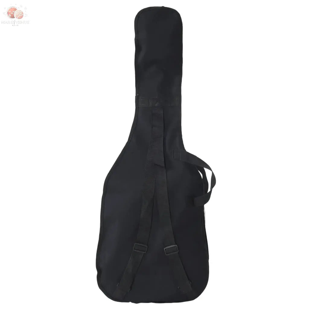 Guitare Basse Électrique De Débutants Sac Brun Et Noir 4/4 46&quot;