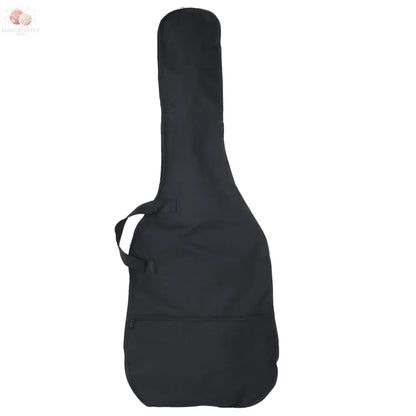 Guitare Basse Électrique De Débutants Sac Brun Et Blanc 4/4 46&quot;