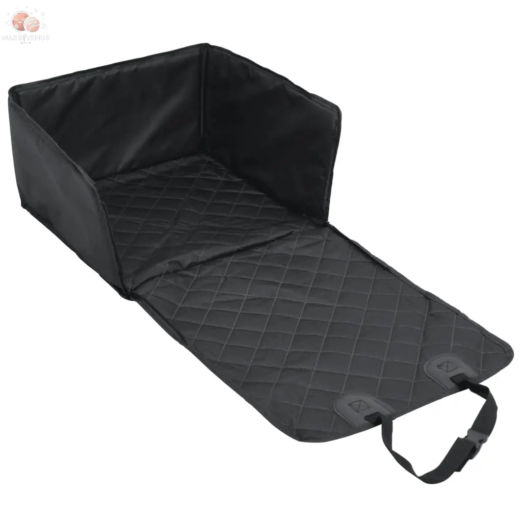 Siège De Voiture Pour Chien Noir 45X45X25/55 Cm vidaXL