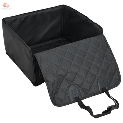 Siège De Voiture Pour Chien Noir 45X45X25/55 Cm vidaXL