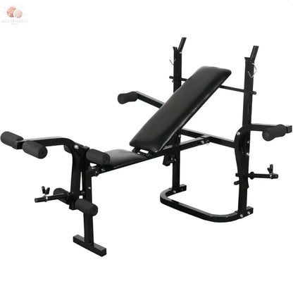 Banc De Musculation Noir Rouge