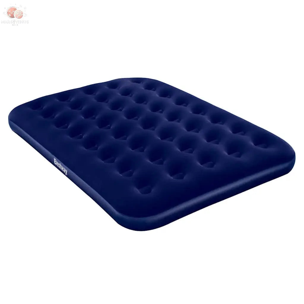 Bestway Matelas Pneumatique Floqué 191X137X22 Cm 67002 Gris