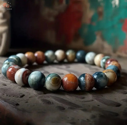 Bracelet agate indienne Mars & Venus Home