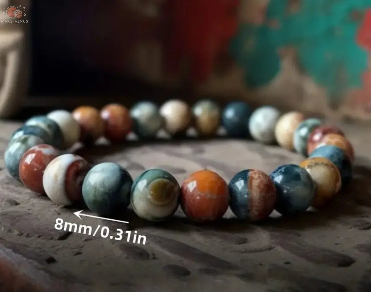 Bracelet agate indienne Mars & Venus Home