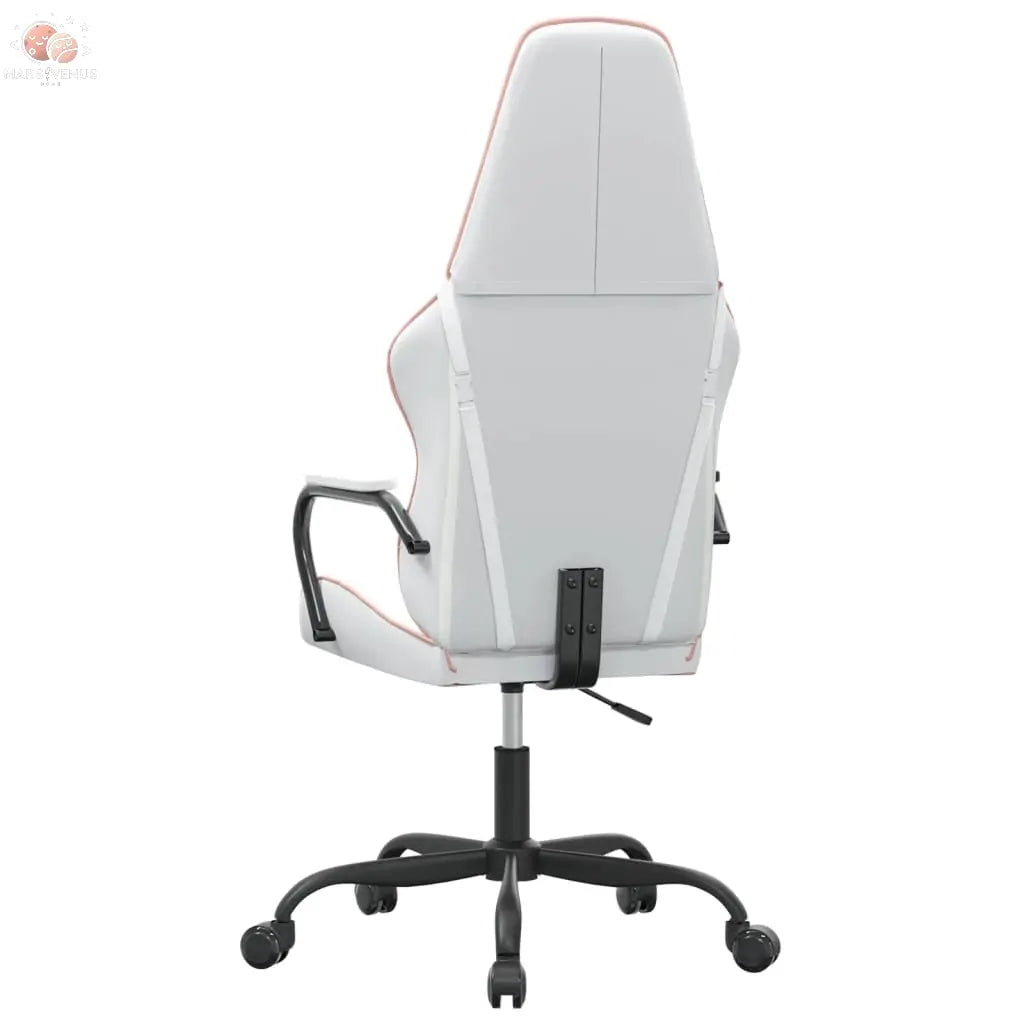 Chaise De Jeu De Massage Et Blanc Similicuir