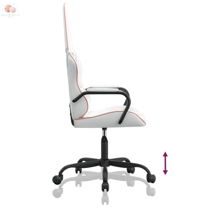 Chaise De Jeu De Massage Et Blanc Similicuir