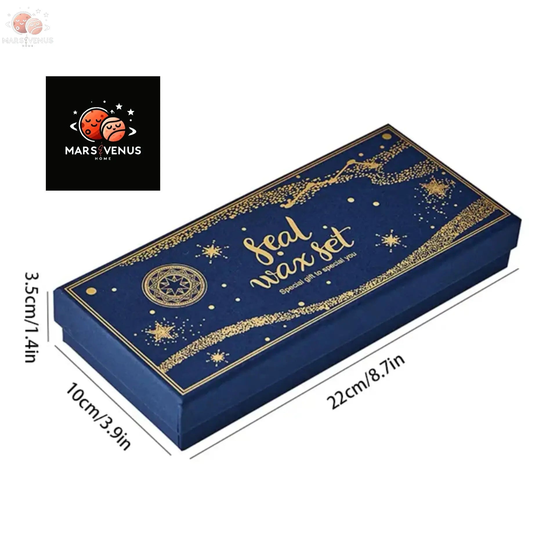 Coffret complet de Sceau de cire à cacheter Mars & Venus Home