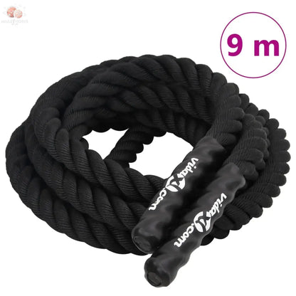 Corde De Combat Noir 9 Kg Polyester