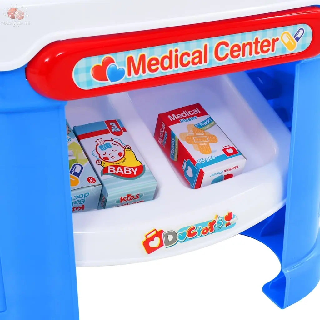 Ensemble De Jeu De Docteur 15 Pcs 38X30X67,5 Cm Crème