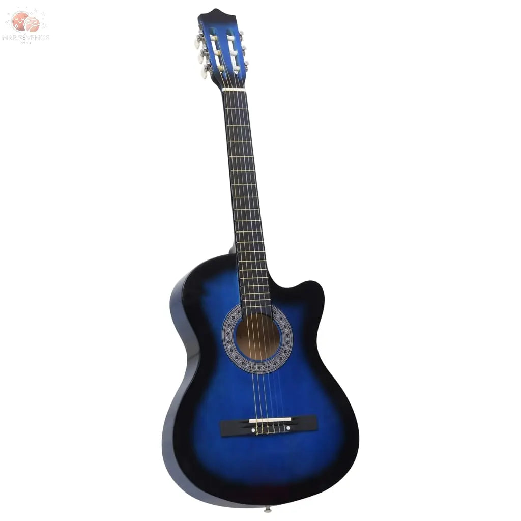 Guitare Découpée Classique Occidentale 6 Cordes Ombré