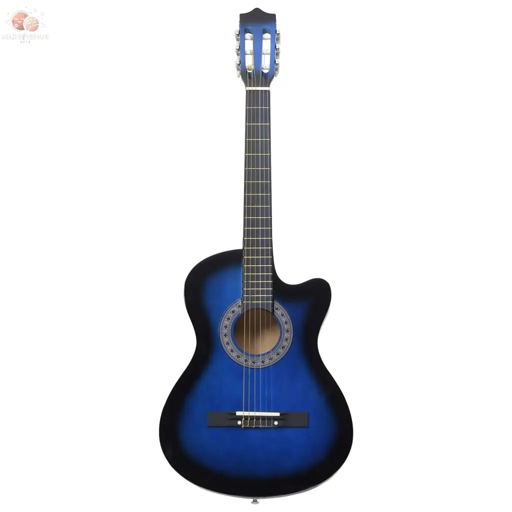 Guitare Découpée Classique Occidentale 6 Cordes Ombré