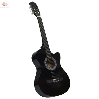 Guitare Découpée Classique Occidentale 6 Cordes Ombré