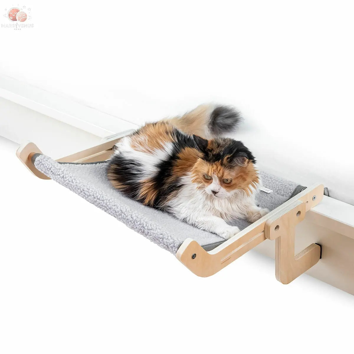 Hamac pour chat Suspendu Hamacat : Le cocon douillet de votre chat Bigbuy