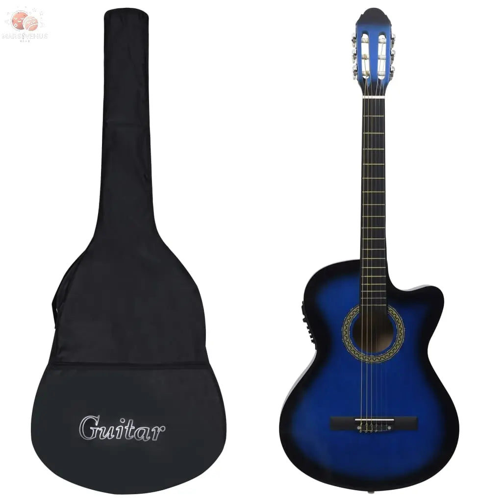 Jeu De Guitare 12Pcs Occidental Avec Égaliseur Et 6 Cordes