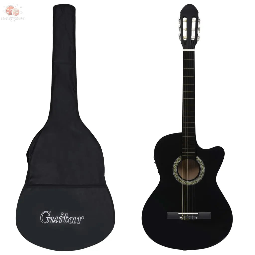 Jeu De Guitare 12Pcs Occidental Avec Égaliseur Et 6 Cordes