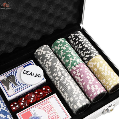 Jeu De Jetons De Poker 300 Pcs 11,5 G