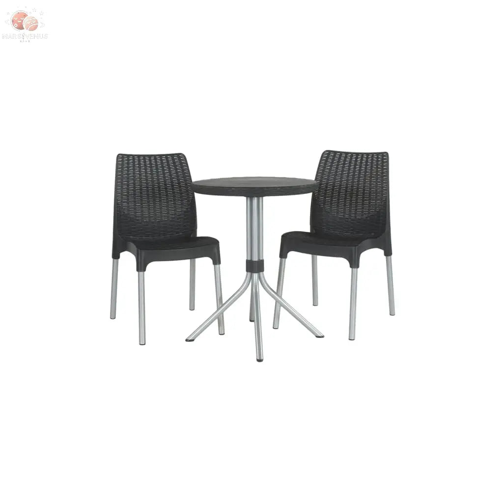 Keter Jeu De Bistro Chelsea Graphite 223562