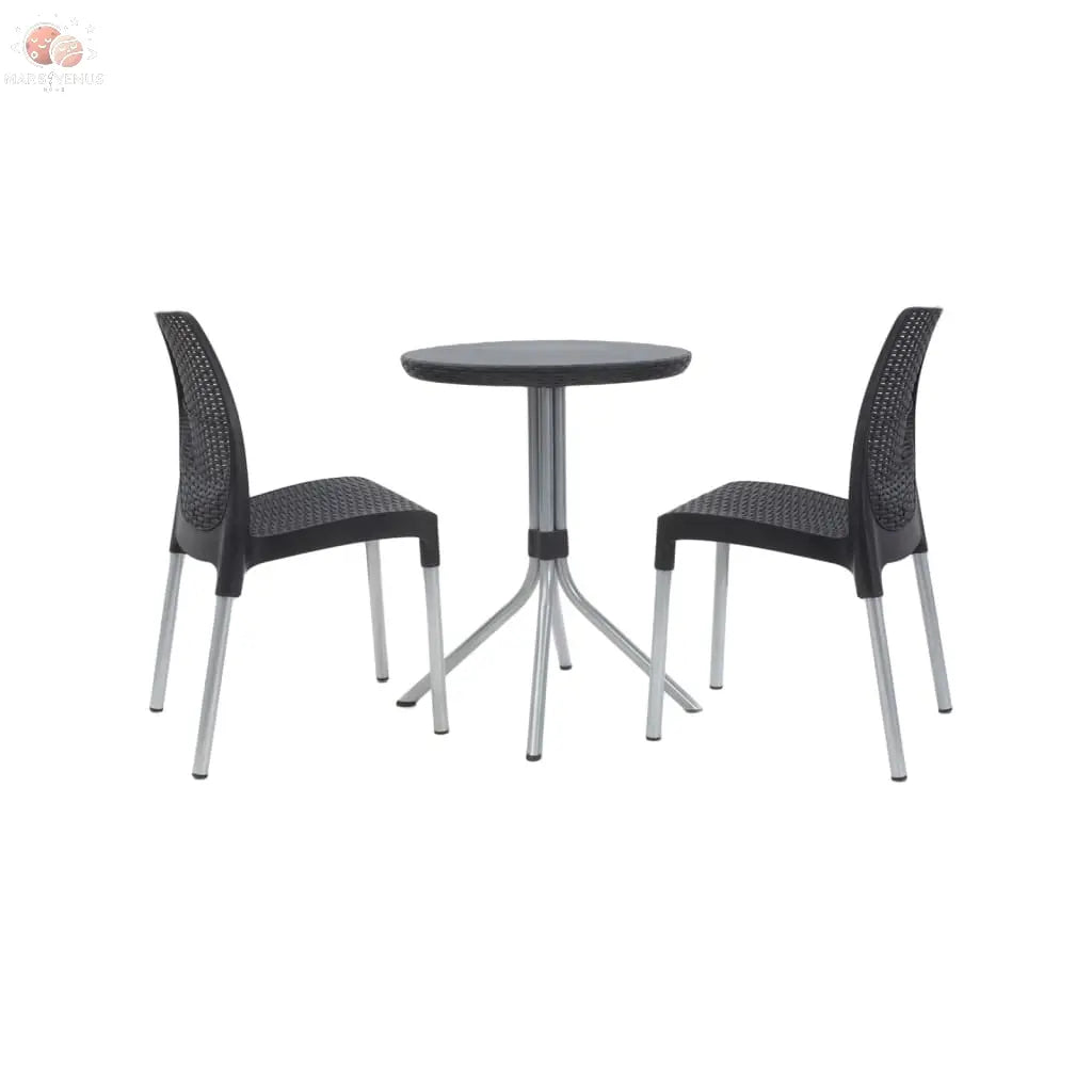 Keter Jeu De Bistro Chelsea Graphite 223562