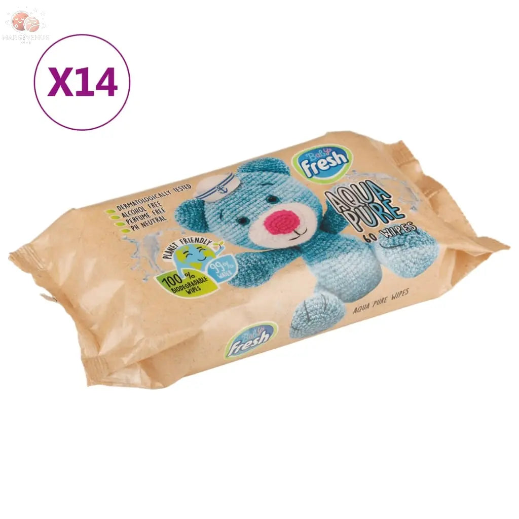 Lingettes Pour Bébé 14 Paquets 840 Lingettes vidaXL