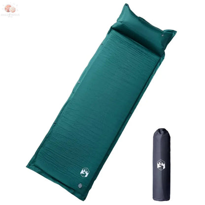 Matelas De Camping Autogonflant Avec Oreiller 1 Personne