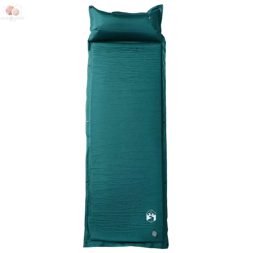 Matelas De Camping Autogonflant Avec Oreiller 1 Personne