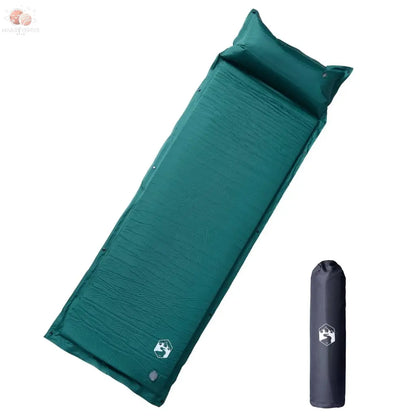 Matelas De Camping Autogonflant Avec Oreiller 1 Personne