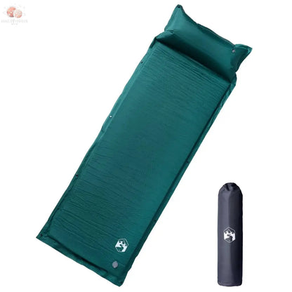 Matelas De Camping Autogonflant Avec Oreiller 1 Personne