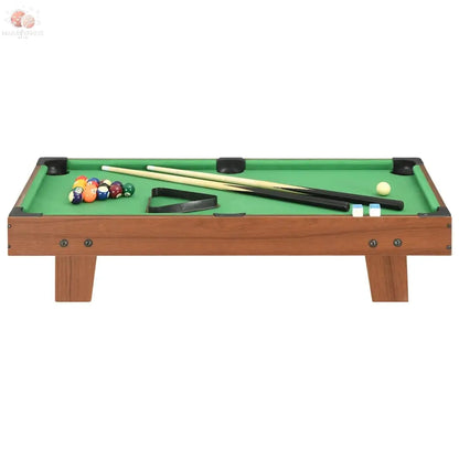 Mini Table De Billard 3 Pieds 92X52X19 Cm