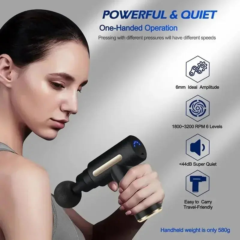 Mini pistolet de massage musculaire Mars & Venus Home