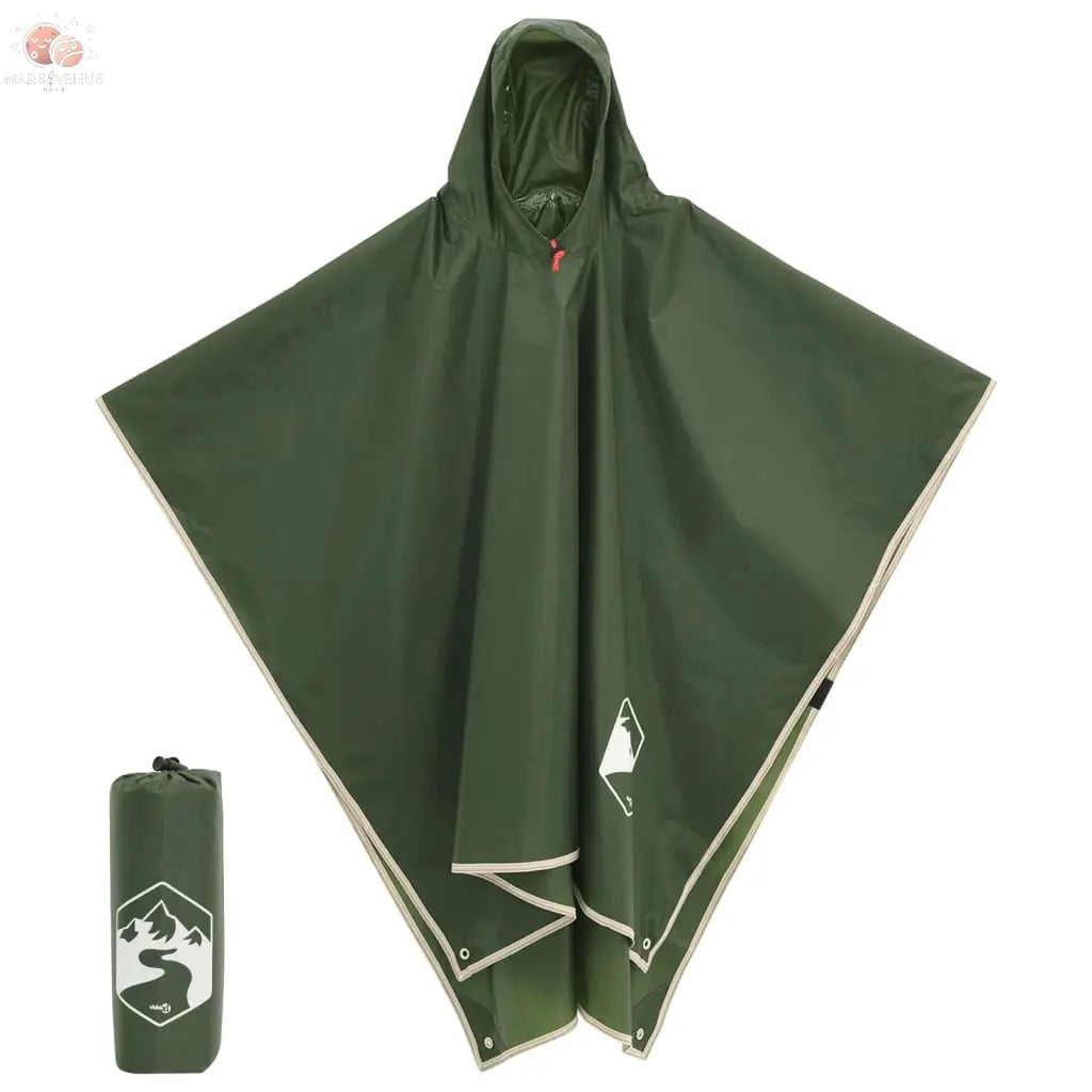 Poncho De Pluie Avec Capuche Design 2 En 1 223X145 Cm