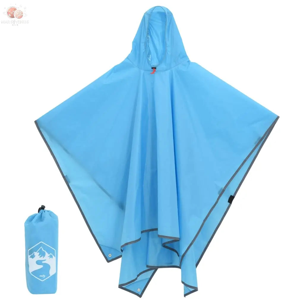 Poncho De Pluie Avec Capuche Design 2 En 1 223X145 Cm