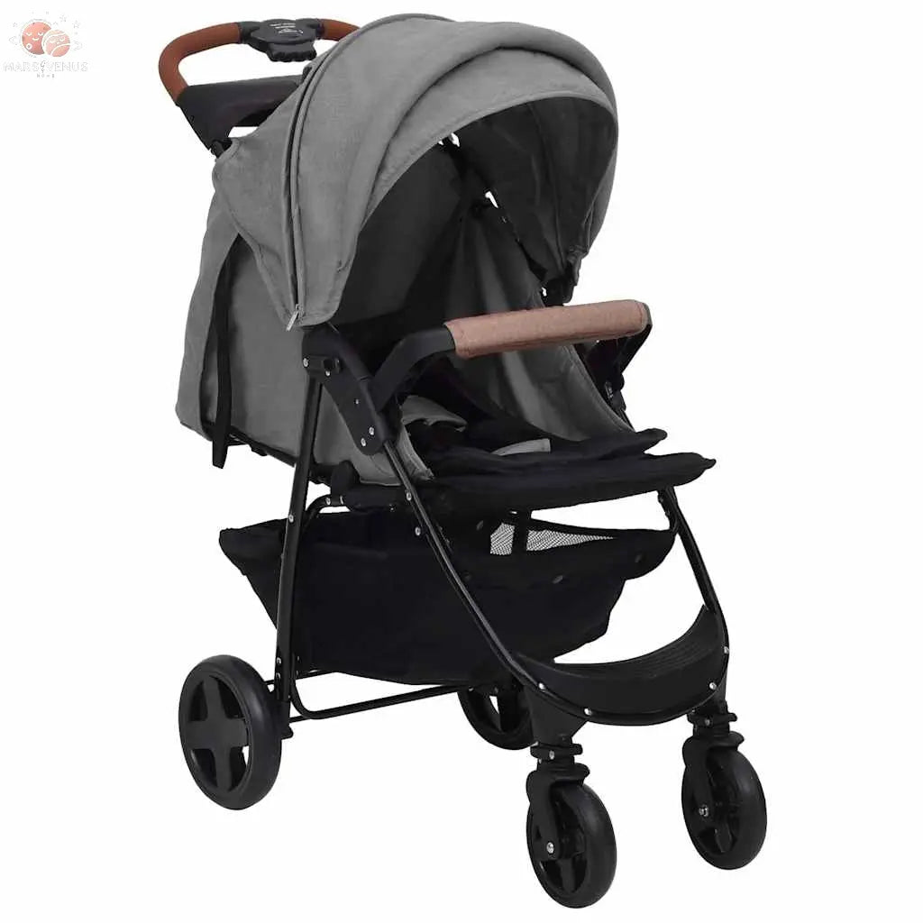 Poussette Pour Bébé 2-En-1 Acier