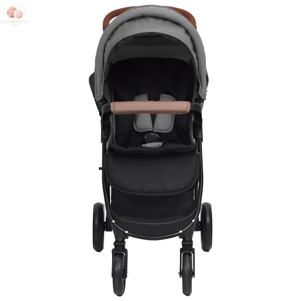 Poussette Pour Bébé 2-En-1 Acier