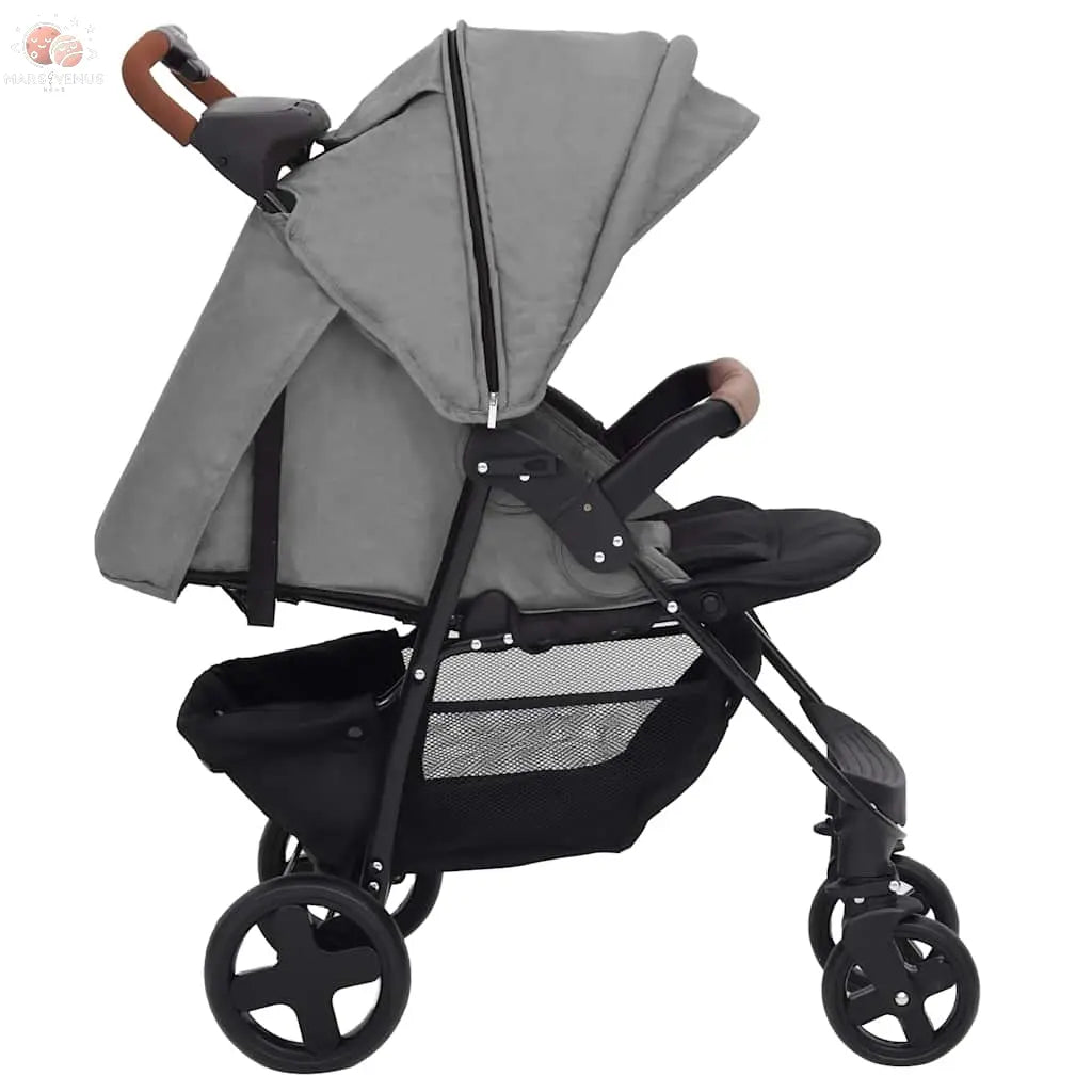 Poussette Pour Bébé 2-En-1 Acier