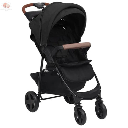 Poussette Pour Bébé 2-En-1 Acier