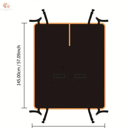 Protection sièges auto XXL universelle 135x145cm : Se plie en un clin d'œil pour un rangement facile, idéal pour les longs trajets! Mars & Venus Home