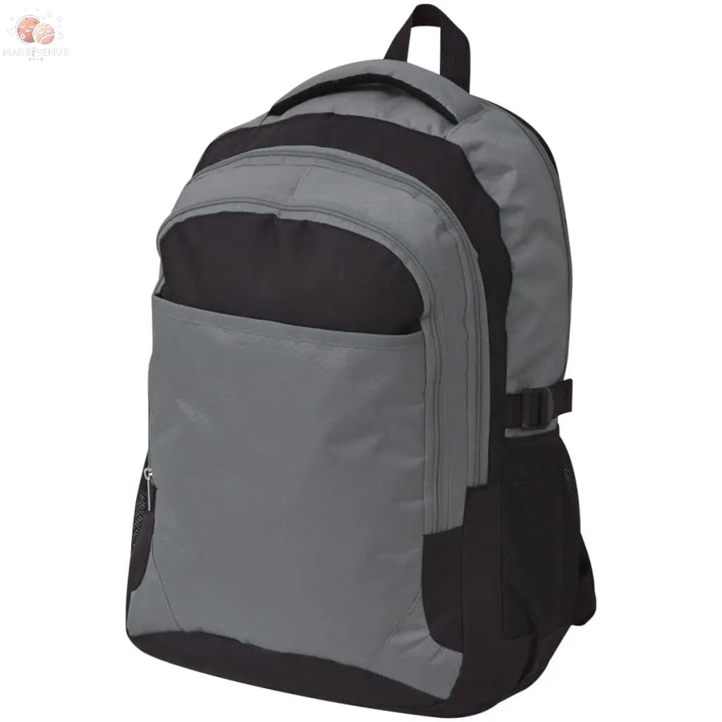 Sac À Dos D'école 40 L Noir Et