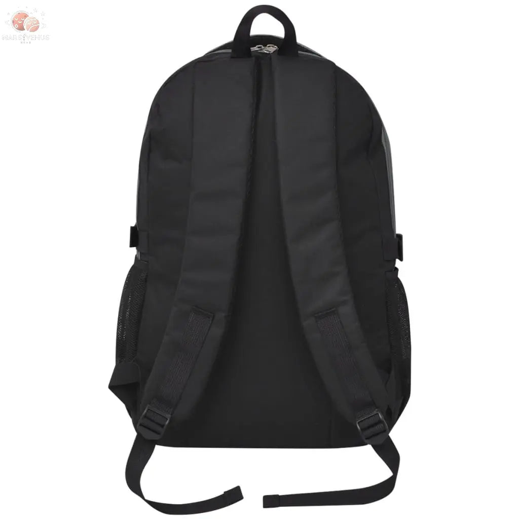 Sac À Dos D'école 40 L Noir Et