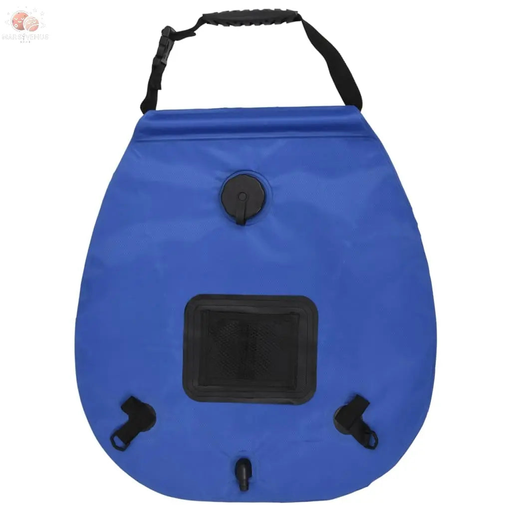 Sac De Douche De Camping Bleu 20 L Pvc