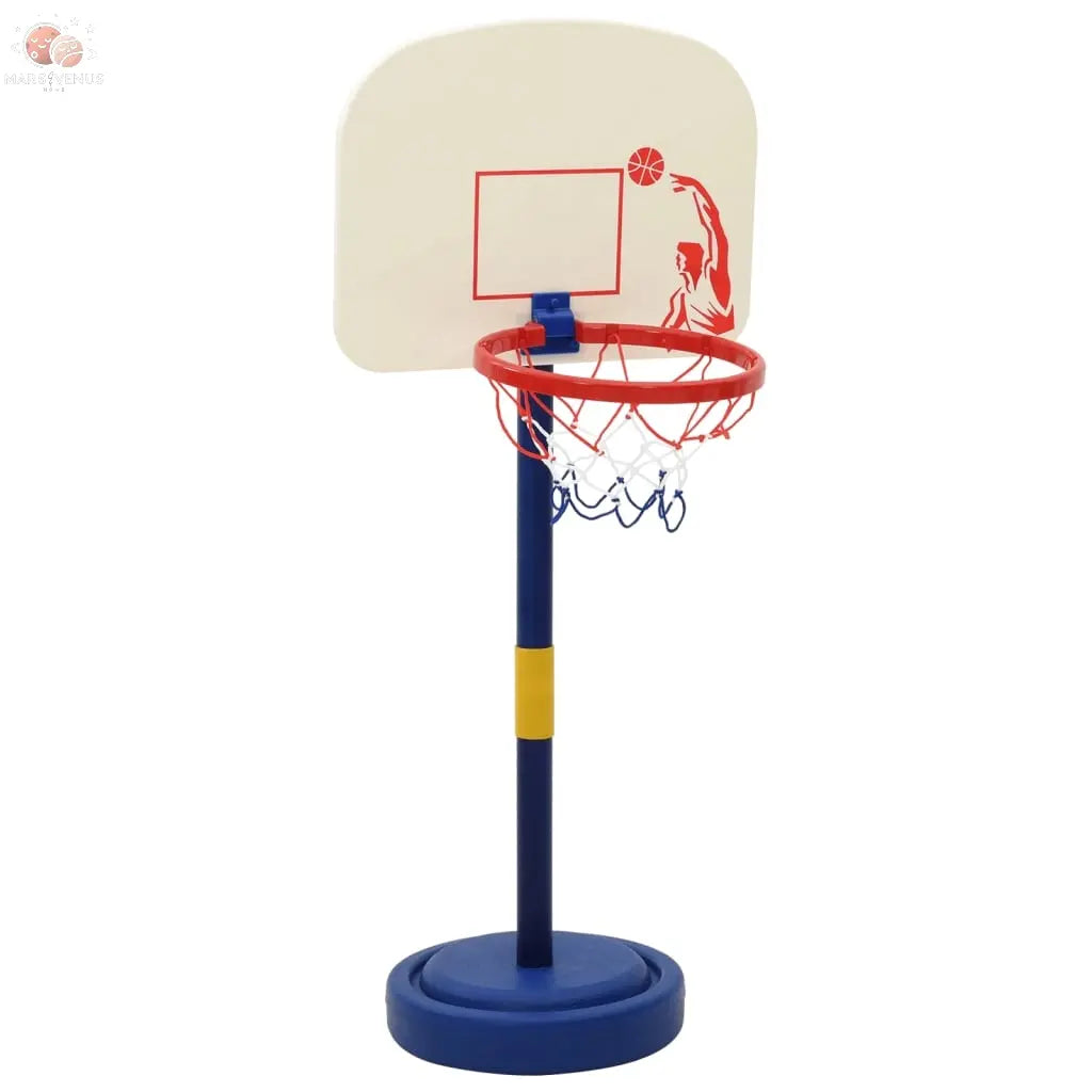 Support De Jeu De Basket-Ball Avec Ballon Et Pompe 90/121 Cm