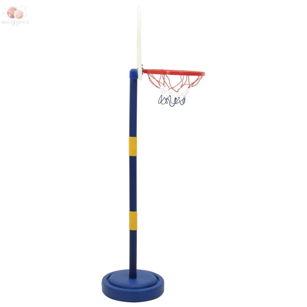 Support De Jeu De Basket-Ball Avec Ballon Et Pompe 90/121 Cm