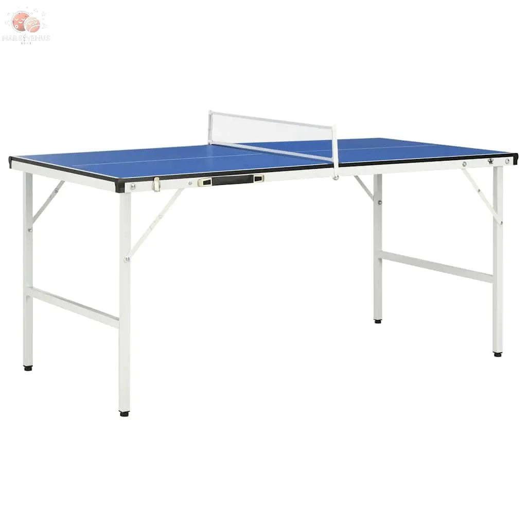 Table De Ping-Pong Avec Filet 152X76X66 Cm Bleu