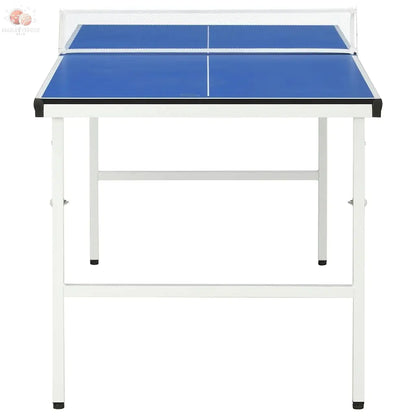 Table De Ping-Pong Avec Filet 152X76X66 Cm Bleu