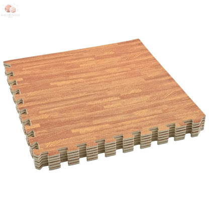 Tapis De Sol 6 Pcs Grain De Bois 2,16㎡ Mousse Eva