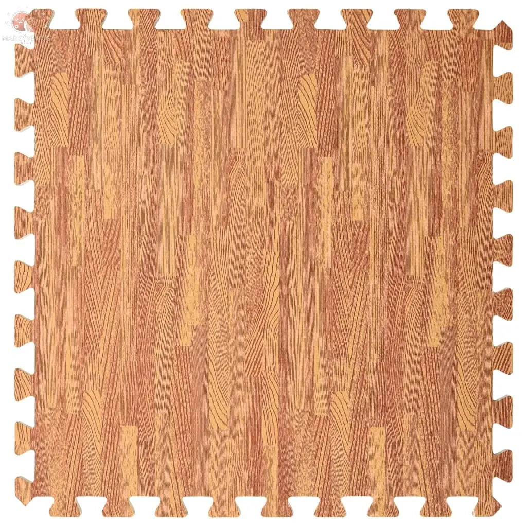 Tapis De Sol 6 Pcs Grain De Bois 2,16㎡ Mousse Eva