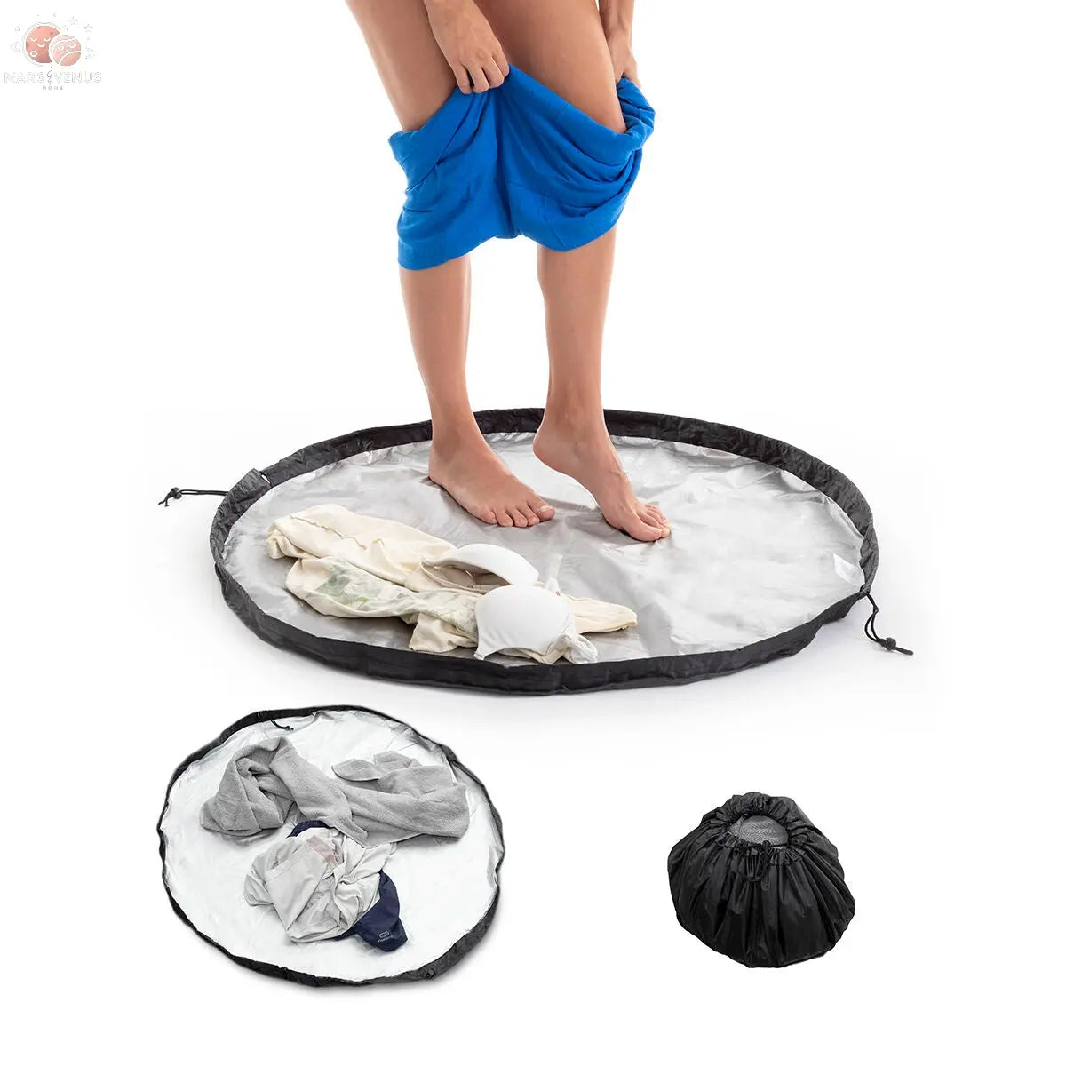 Tapis de sol + sac pratique pour salle de sport ✅ imperméable 💦  et hygiénique Bigbuy