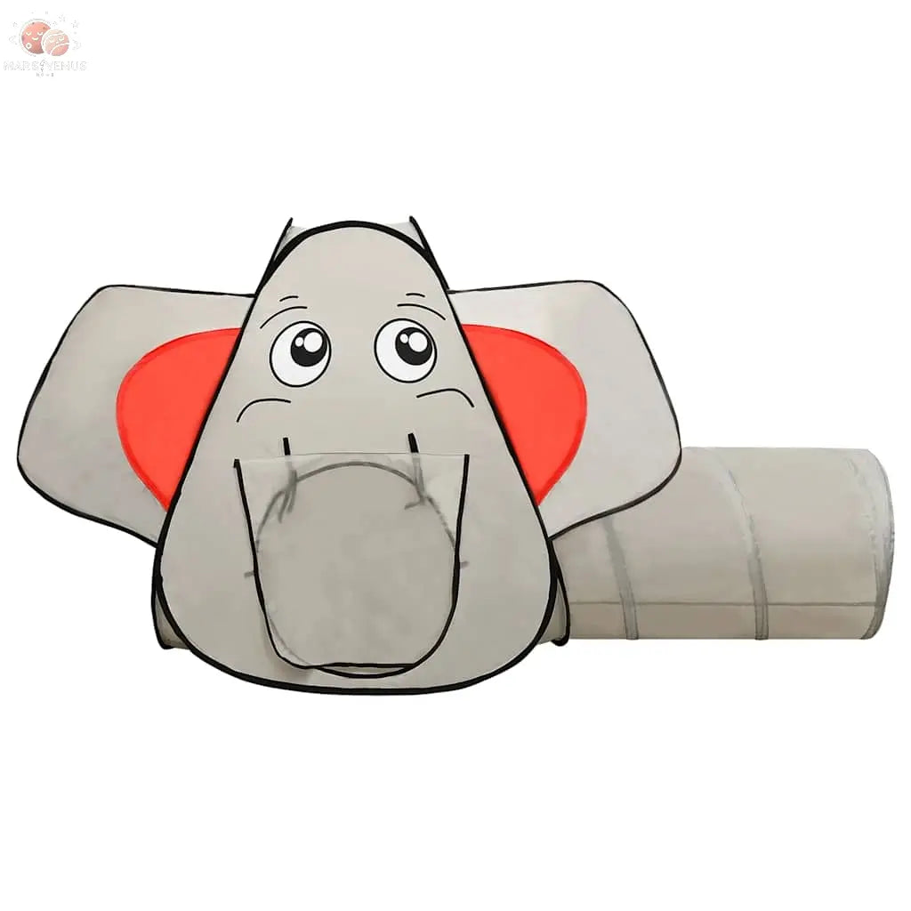 Tente De Jeu Pour Enfants 250 Balles Éléphant Gris 174X86X101Cm