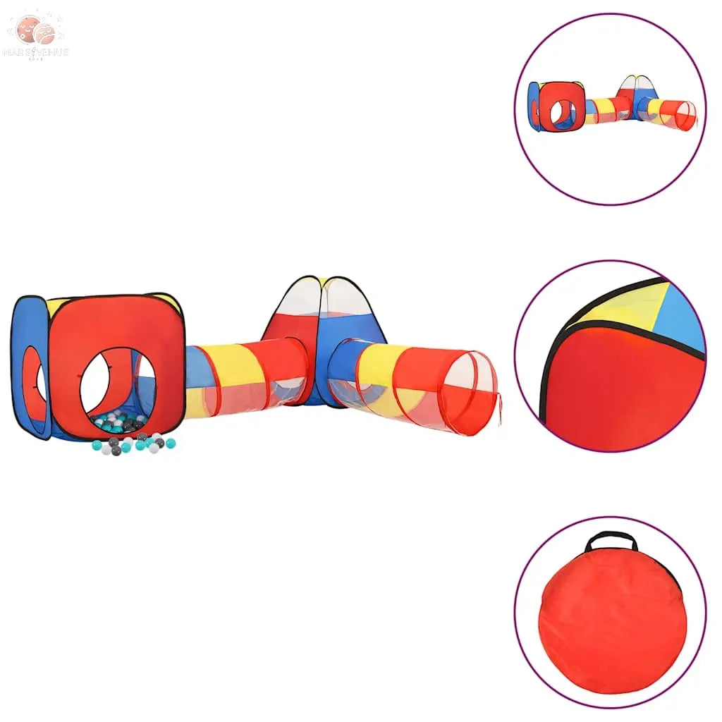 Tente De Jeu Pour Enfants Avec 250 Balles Multicolore