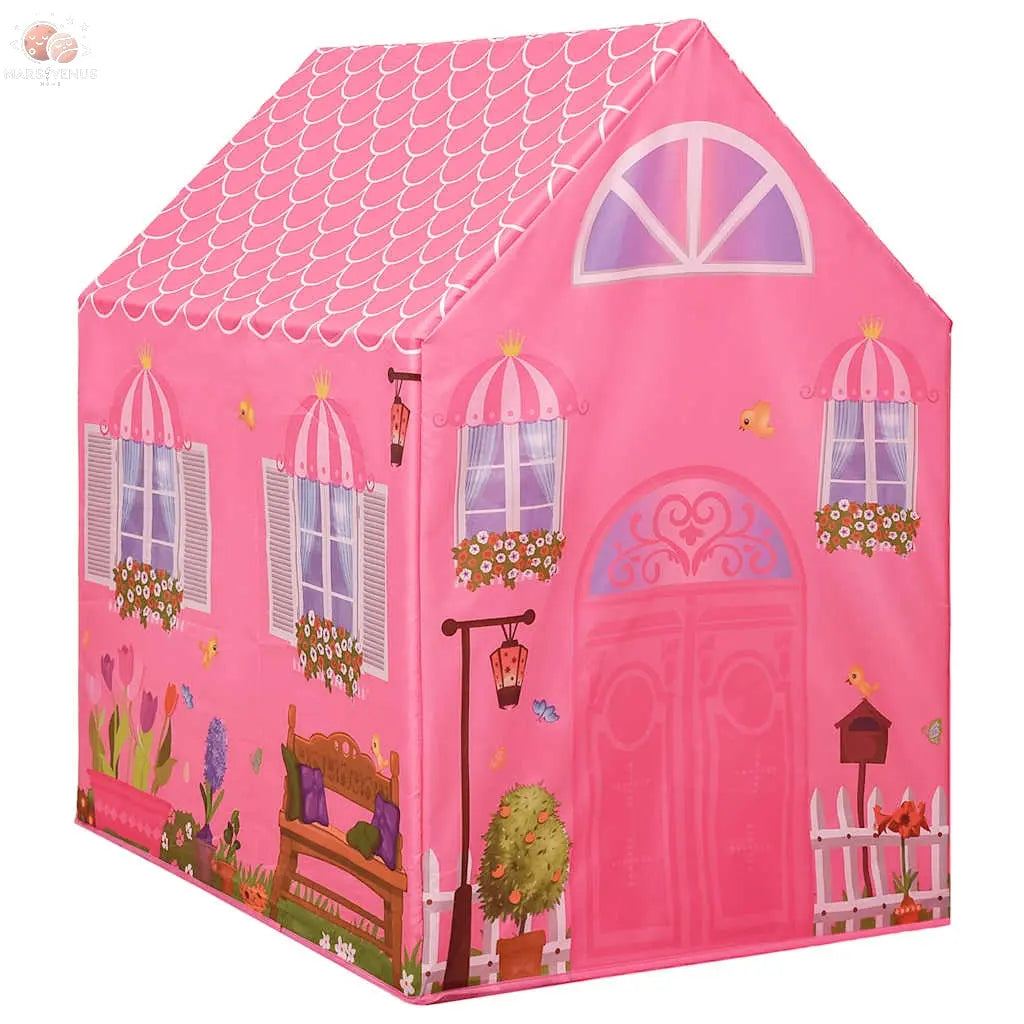 Tente De Jeu Pour Enfants Avec 250 Balles Rose 69X94X104 Cm