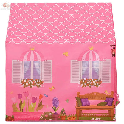 Tente De Jeu Pour Enfants Avec 250 Balles Rose 69X94X104 Cm